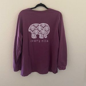 Ivory Ella long sleeve tee